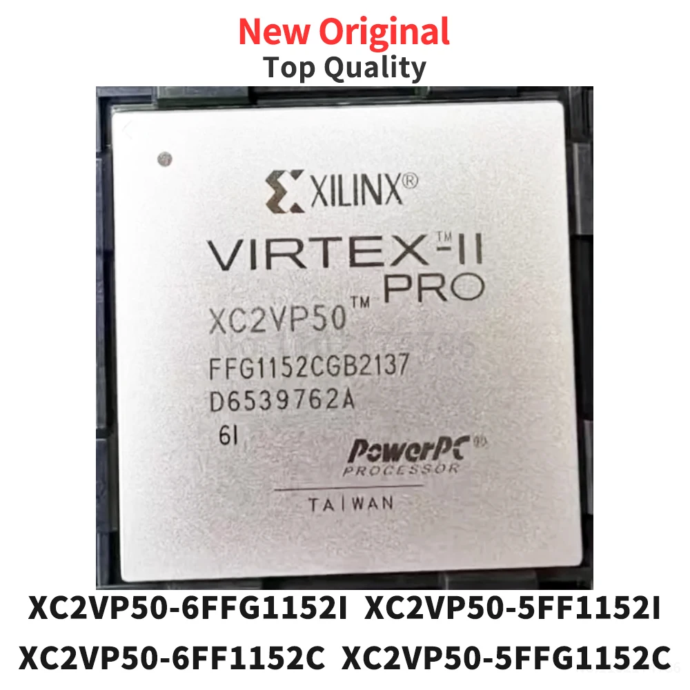 (1 Piece) XC2VP50-6FFG1152I XC2VP50-5FF1152I XC2VP50-6FF1152C XC2VP50-5FFG1152C XC2VP50-6FF1152I BGA Original XC2VP50 FF1152
(1 Piece) XC2VP50-6FFG1152I XC2VP50-5FF1152I XC2VP50-6FF1152C XC2VP50-5FFG1152C XC2VP50-6FF1152I BGA Original XC2VP50 FF1152