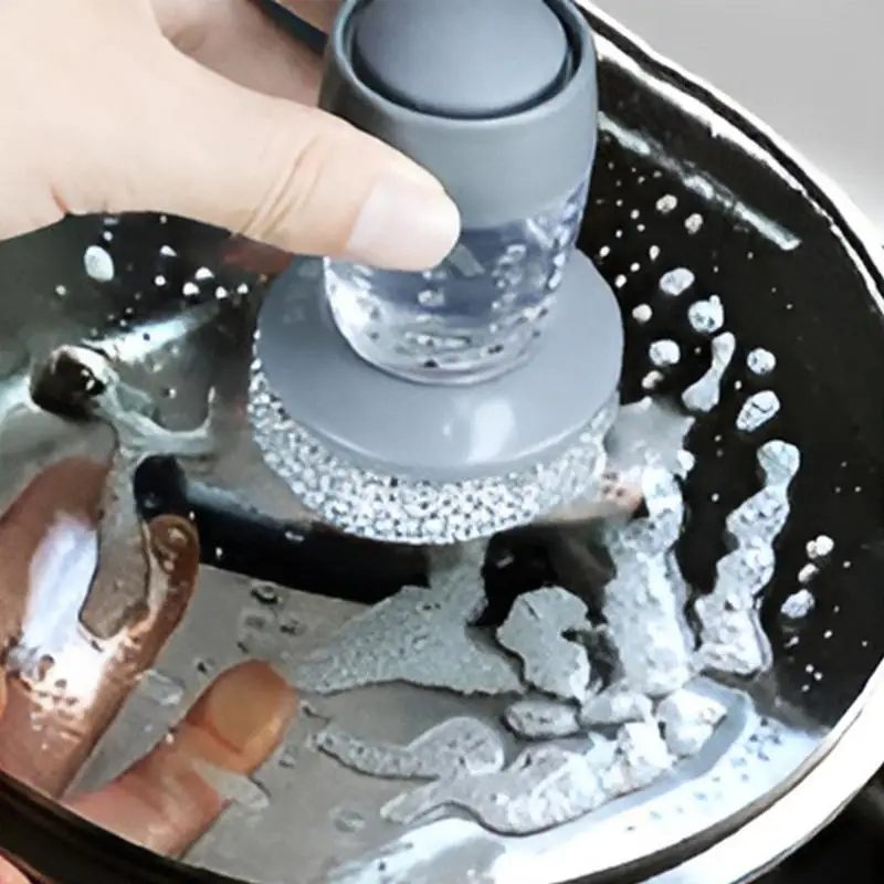 Kitchen Wash Pot Dish Brush with Washing Up Liquid Soap Dispenser Portable Cleaning Brushes Household Kitchen Accessories
Kitchen Wash Pot Dish Brush with Washing Up Liquid Soap Dispenser Portable Cleaning Brushes Household Kitchen Accessories