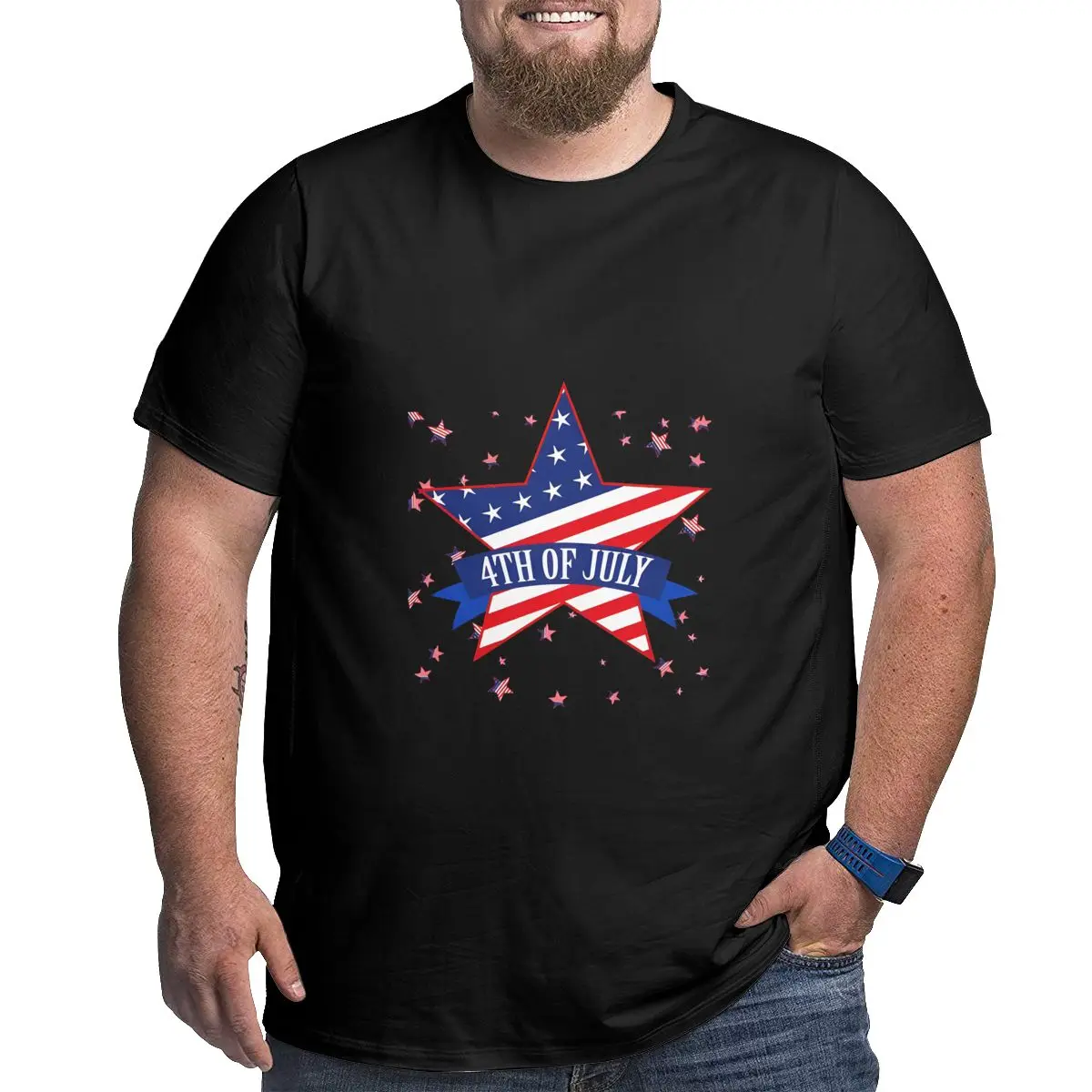 US Flag Style Graphic T Shirts Plus Size T-shirt for Big and Tall Man Large Top Tees Short Sleeve Clothing National Day Gift
US Flag Style Graphic T Shirts Plus Size T-shirt for Big and Tall Man Large Top Tees Short Sleeve Clothing National Day Gift