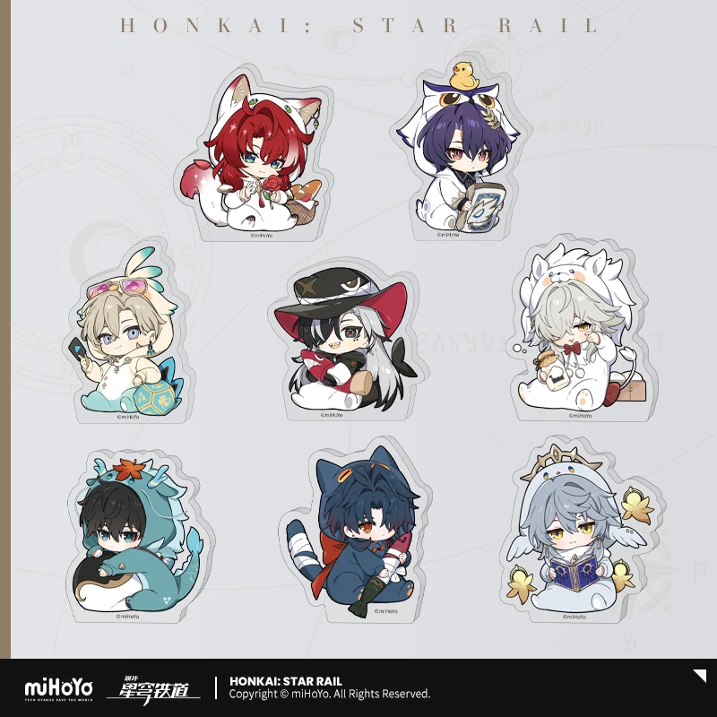Honkai Star Rail Boys' Dormitory Series Cute Acrylic Mini Standee Dan Heng Jing Yuan Blade Sunday Anime Merch Gift Anime Cosplay
Honkai Star Rail Boys' Dormitory Series Cute Acrylic Mini Standee Dan Heng Jing Yuan Blade Sunday Anime Merch Gift Anime Cosplay