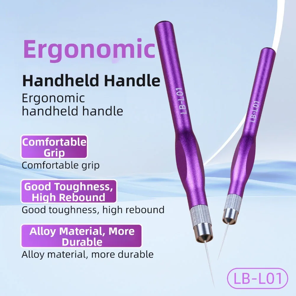 Ручка для снятия клея LB L01/S01, инструмент для ремонта материнских плат мобильных телефонов, игла для снятия поврежденных деталей, ручной инструмент для ремонта телефонов
Ручка для снятия клея LB L01/S01, инструмент для ремонта материнских плат мобильных телефонов, игла для снятия поврежденных деталей, ручной инструмент для ремонта телефонов