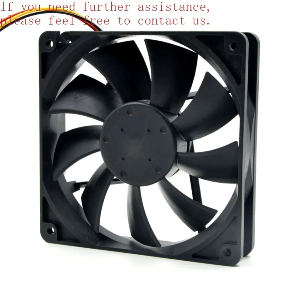 12CM 12025 Locked Rotor Alarm DC Fan 4710KL-05W-B59 DC24V 0.38A For NMB Medical Equipment Cooling Fan (002)
12CM 12025 Locked Rotor Alarm DC Fan 4710KL-05W-B59 DC24V 0.38A For NMB Medical Equipment Cooling Fan (002)