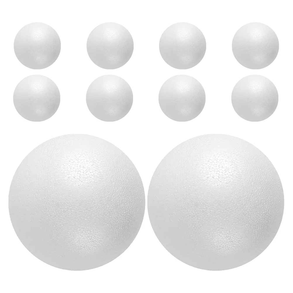 10pcs White Balls Craft Diy Round Thick Hollow Circle For Crafts Party Supplies Wedding Crafts Foam Spheres Unpainted Large Foam
10pcs White Balls Craft Diy Round Thick Hollow Circle For Crafts Party Supplies Wedding Crafts Foam Spheres Unpainted Large Foam