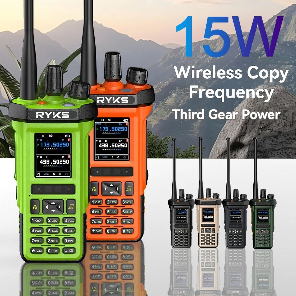 Ryks Uv-8000 15W Long Range Walkie Talkies 6000Mah 199Ch Wireless Copy Frequency Type-C Charger Wireless Set Communication Radio
Ryks Uv-8000 15W Long Range Walkie Talkies 6000Mah 199Ch Wireless Copy Frequency Type-C Charger Wireless Set Communication Radio