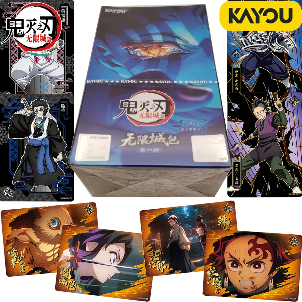 KAYOU Original Official Demon Slayer Exquisite Peripheral Cards Kamado Tanjiro Infinite City Theme Anime Rare Cards Xmas Gifts
KAYOU Original Official Demon Slayer Exquisite Peripheral Cards Kamado Tanjiro Infinite City Theme Anime Rare Cards Xmas Gifts