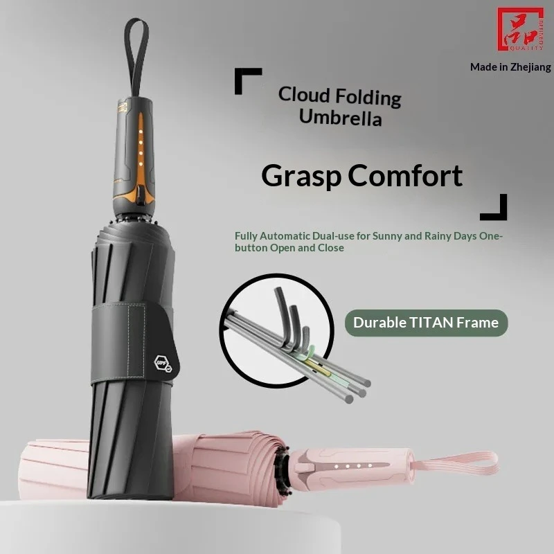 Mustarpicking Mechanical Style Umbrella for Men withWide Umbrella Strap Automatic Open Large Solid Windproof Minimalist Umbrella
Mustarpicking Mechanical Style Umbrella for Men withWide Umbrella Strap Automatic Open Large Solid Windproof Minimalist Umbrella