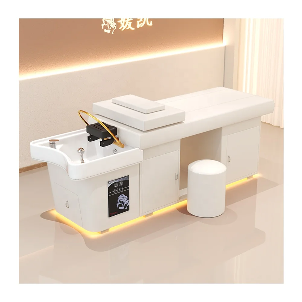High-grade Thai-style Head Spa Bed Beauty Salon Special Water Cycle Water Heater Head Treatment Integration Shampoo Bed
High-grade Thai-style Head Spa Bed Beauty Salon Special Water Cycle Water Heater Head Treatment Integration Shampoo Bed