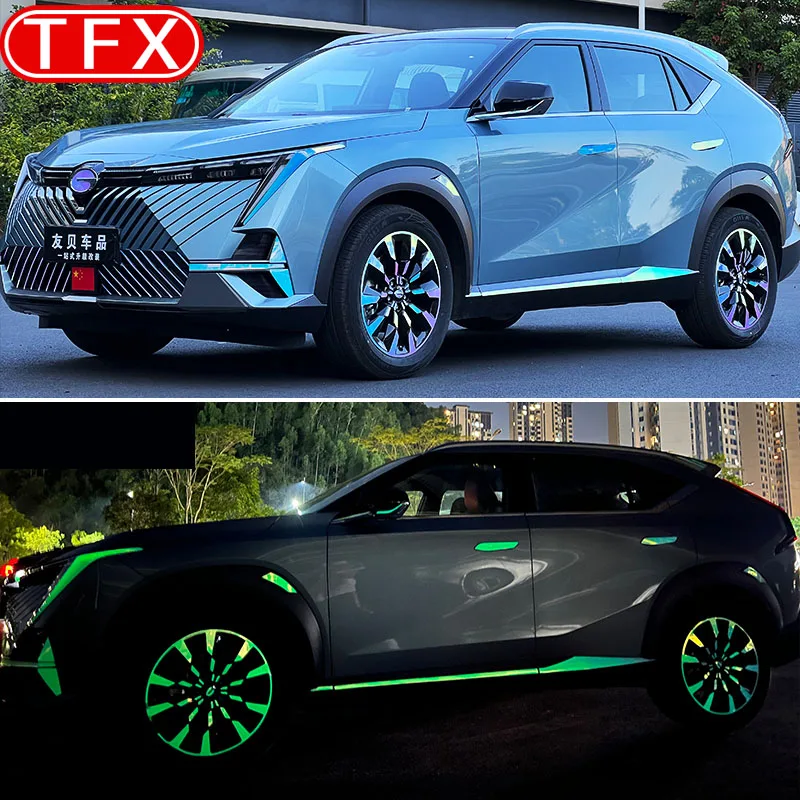For GAC EMKOO 2023 2024 Car Styling Body Color Changing Film Mesh Sticker Wheel Hub Sticker Laser Silver Sticker Accessories
For GAC EMKOO 2023 2024 Car Styling Body Color Changing Film Mesh Sticker Wheel Hub Sticker Laser Silver Sticker Accessories