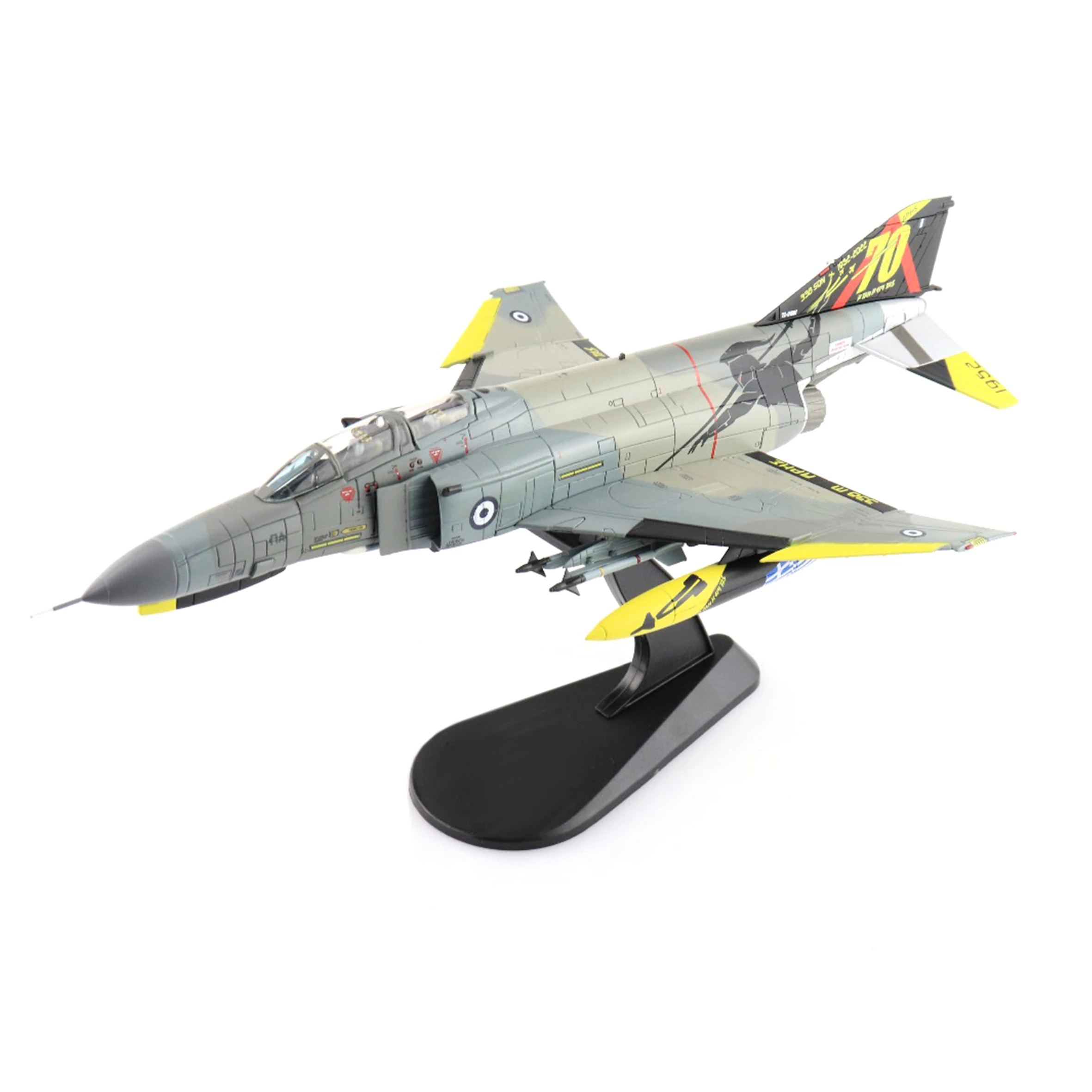 Коллекционная модель сплава Hellenic Air Force 1/72 HA19053 F-4E Phantom II «70 лет производительности 338 кв. М.»
Коллекционная модель сплава Hellenic Air Force 1/72 HA19053 F-4E Phantom II «70 лет производительности 338 кв. М.»