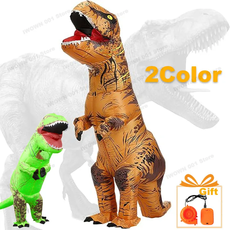 New Adult Inflatable Dinosaur Costume Party Fancy Dress Mascot Cosplay Halloween Costume For Men Women Kid Dino Car
New Adult Inflatable Dinosaur Costume Party Fancy Dress Mascot Cosplay Halloween Costume For Men Women Kid Dino Car