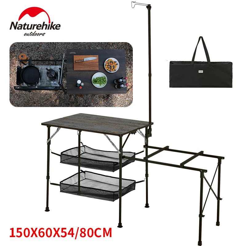 Naturehike Cooking Table Set Camping Outdoor Family Picnic BBQ Gas Cook Bracket Portable Detachable Fiberglass With Storage Bag
Naturehike Cooking Table Set Camping Outdoor Family Picnic BBQ Gas Cook Bracket Portable Detachable Fiberglass With Storage Bag