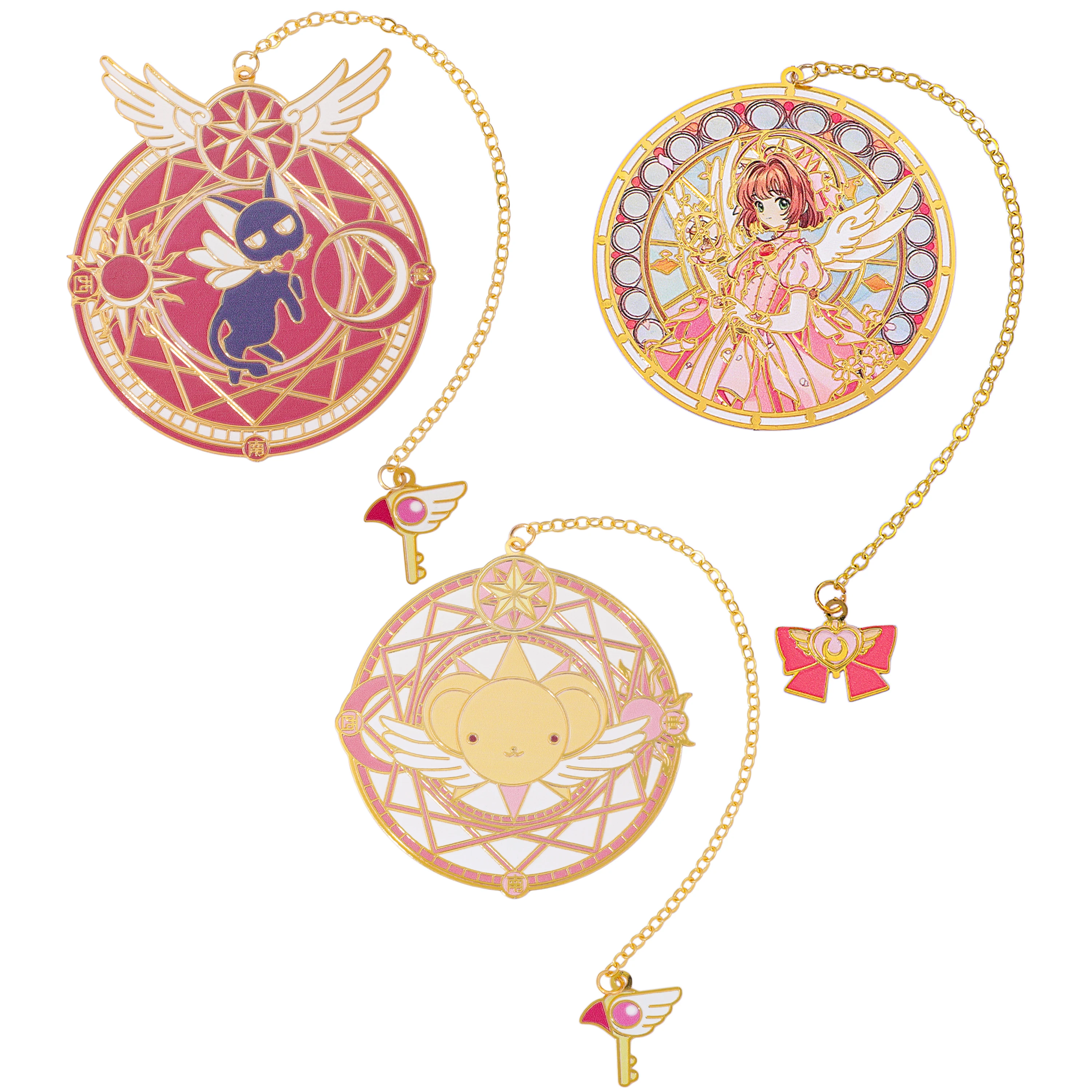 Magical Girl Metal Bookmark: Sakura no Sakura Anime Lover Book Accessories Student School Supplies Teacher Office Stationery
Magical Girl Metal Bookmark: Sakura no Sakura Anime Lover Book Accessories Student School Supplies Teacher Office Stationery