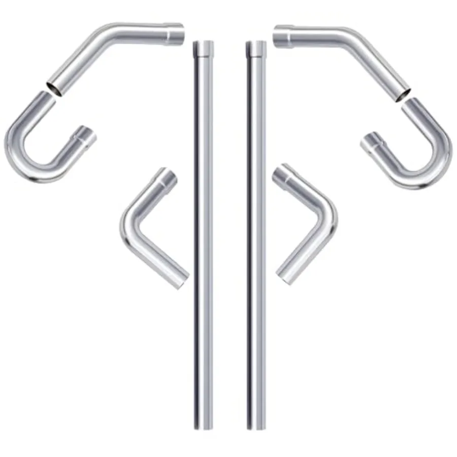 Mild Steel Mandrel Bends 8 Pcs, 2 Inches Mild Steel DIY Custom Exhaust Tubing Pipe Straight and U-Bend Kit, Universal Fit
Mild Steel Mandrel Bends 8 Pcs, 2 Inches Mild Steel DIY Custom Exhaust Tubing Pipe Straight and U-Bend Kit, Universal Fit