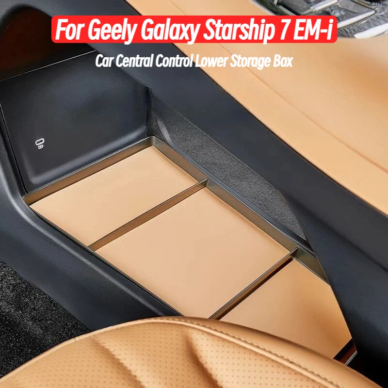 For Geely Galaxy Starship 7 EM-i Car Central Control Lower Storage Box Organizer Tidying Auto Interior Modification Accessories
For Geely Galaxy Starship 7 EM-i Car Central Control Lower Storage Box Organizer Tidying Auto Interior Modification Accessories