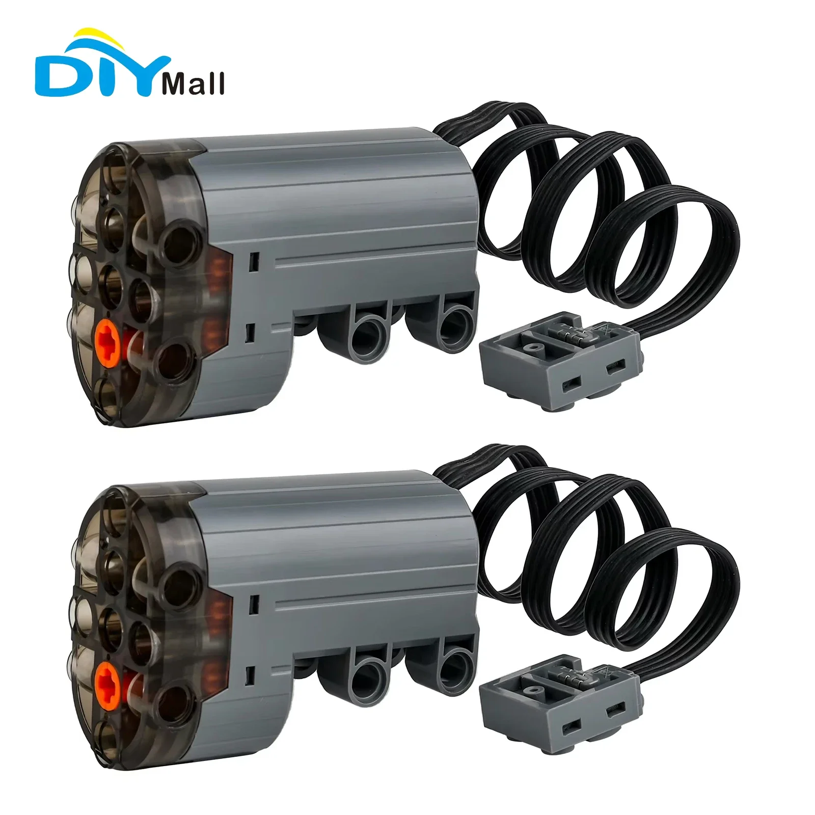 2PCS High-Torque Servo Motor Building Blocks 7.4V Remote Control Module for DIY MOC Car Truck Models
2PCS High-Torque Servo Motor Building Blocks 7.4V Remote Control Module for DIY MOC Car Truck Models