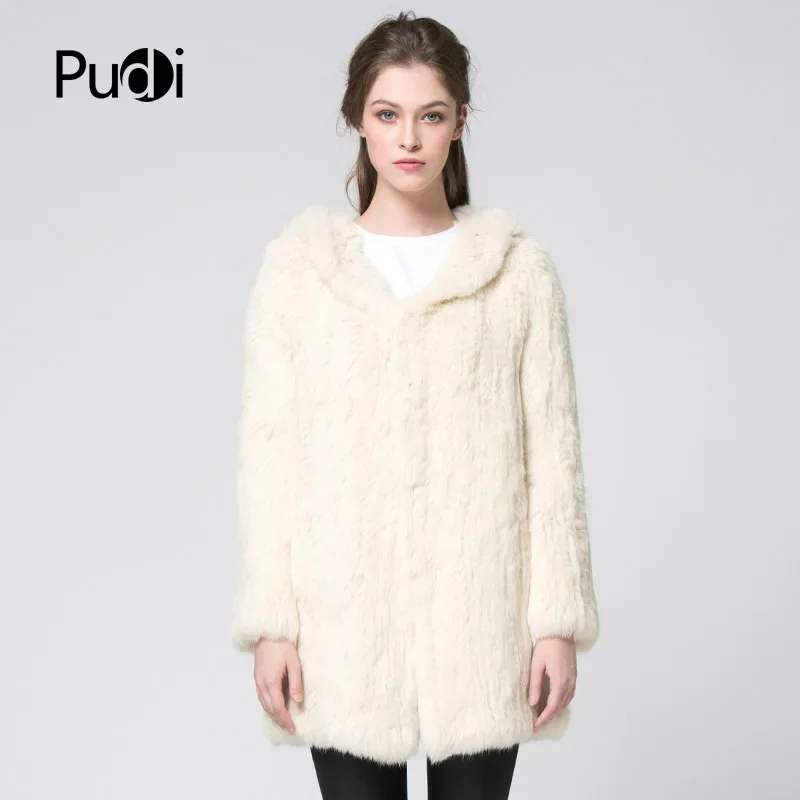 CT7026 Women Real Rabbit Fur Coat With Hooded Jacket Overcoat Winter Long Style
CT7026 Women Real Rabbit Fur Coat With Hooded Jacket Overcoat Winter Long Style