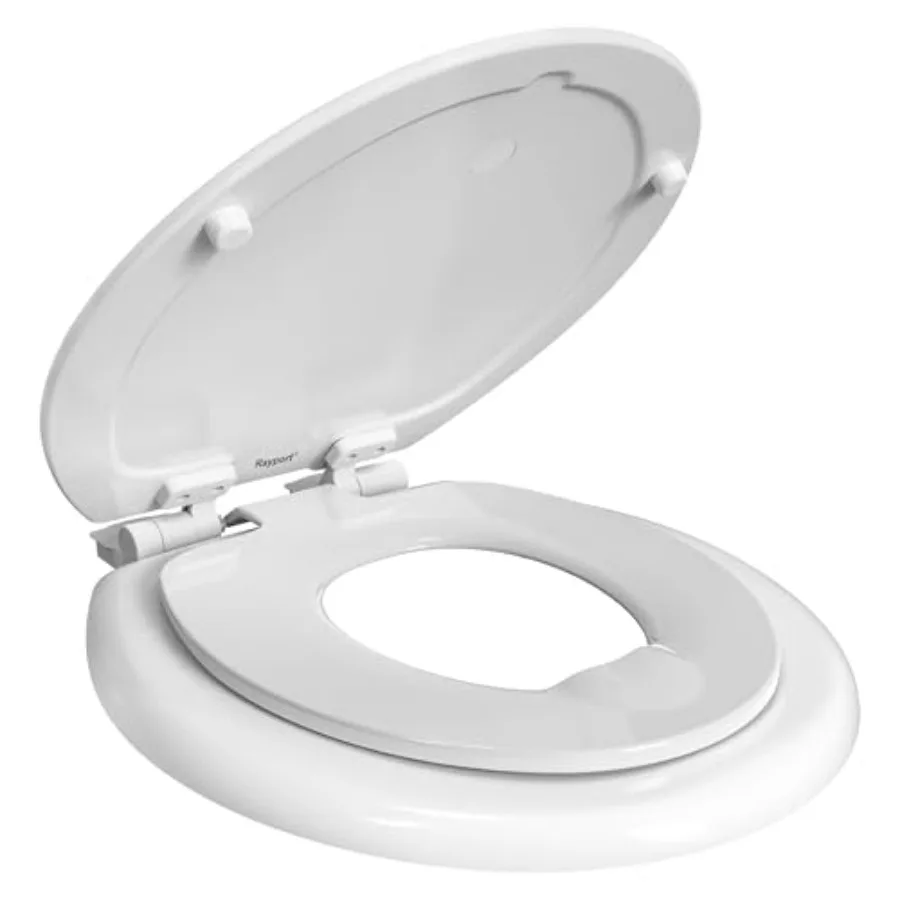 American Standard Toilet Seat with Toddler Seat, Soft Close, 2 in 1 Seat, White, Great for Adults and Child
American Standard Toilet Seat with Toddler Seat, Soft Close, 2 in 1 Seat, White, Great for Adults and Child
