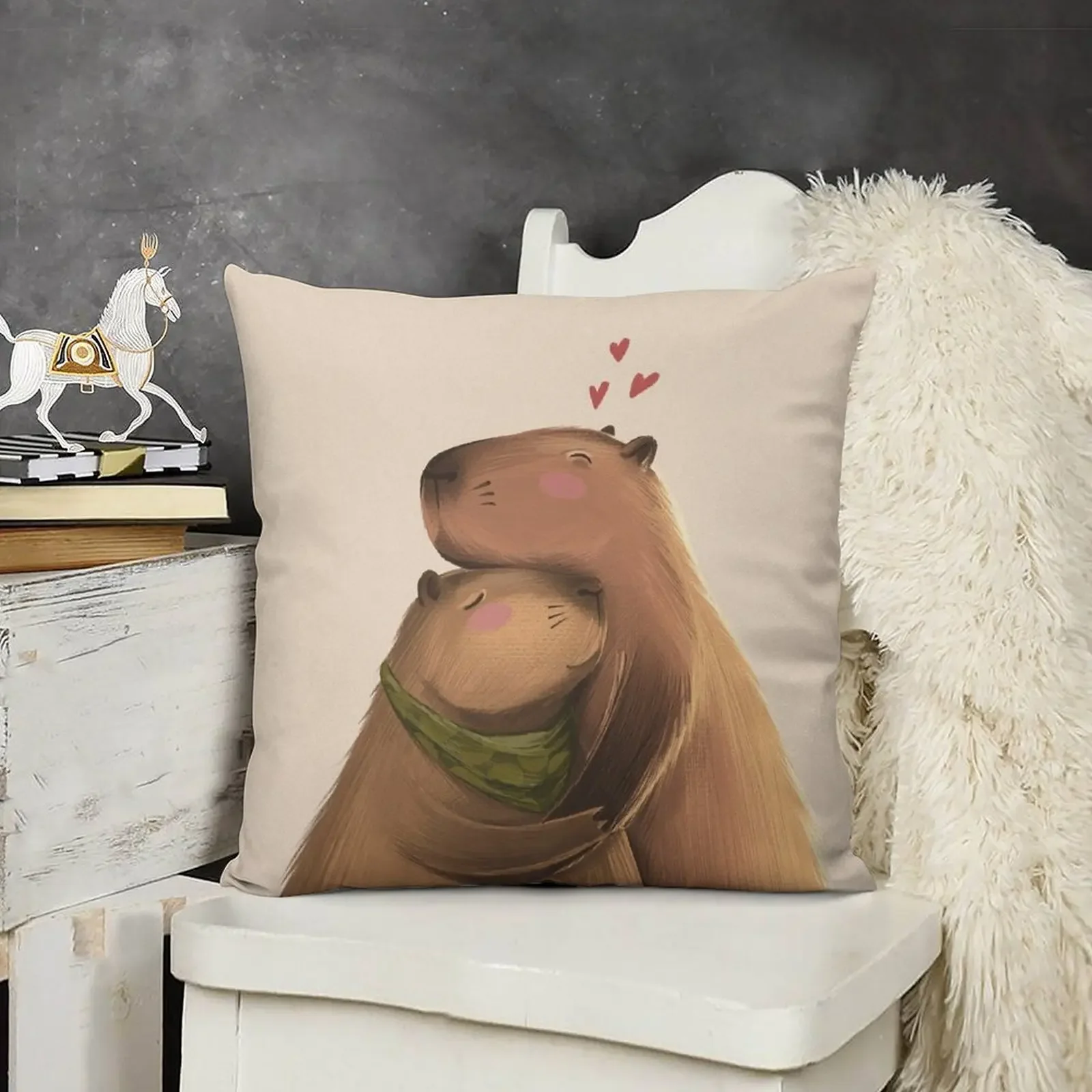 Capybaras in love Throw Pillow Sofa Covers sleeping pillows Decorative Cushions For Luxury Sofa Cushions For Children pillow
Capybaras in love Throw Pillow Sofa Covers sleeping pillows Decorative Cushions For Luxury Sofa Cushions For Children pillow