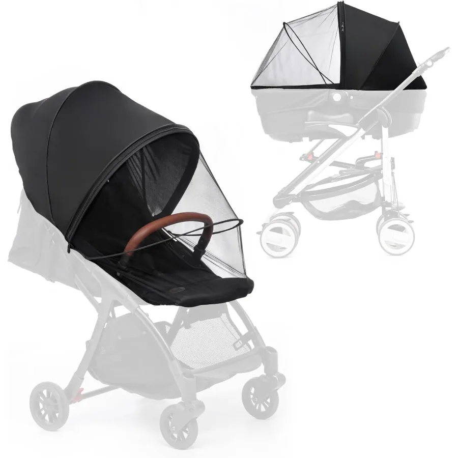 2in1 Stroller Sun Shade and Mosquito Net Cover Universal Breathable Baby Cover With TwoWay Zipper for Extender
2in1 Stroller Sun Shade and Mosquito Net Cover Universal Breathable Baby Cover With TwoWay Zipper for Extender