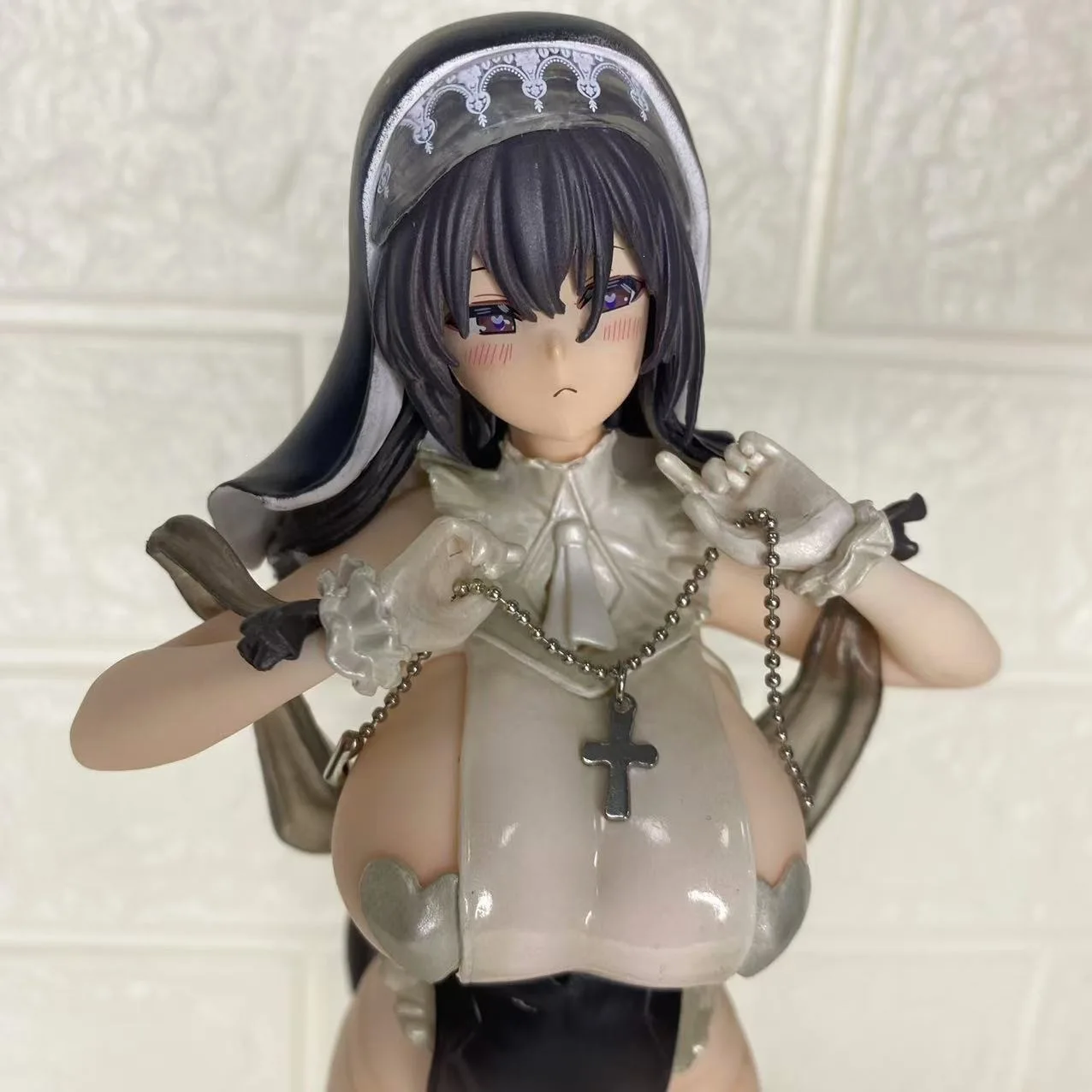 28cm Anime Figure Praying Nun Pretty Girl Standing Pose Collectible Model Statue Desktop Decora For Adult Collection Fans Gift
28cm Anime Figure Praying Nun Pretty Girl Standing Pose Collectible Model Statue Desktop Decora For Adult Collection Fans Gift