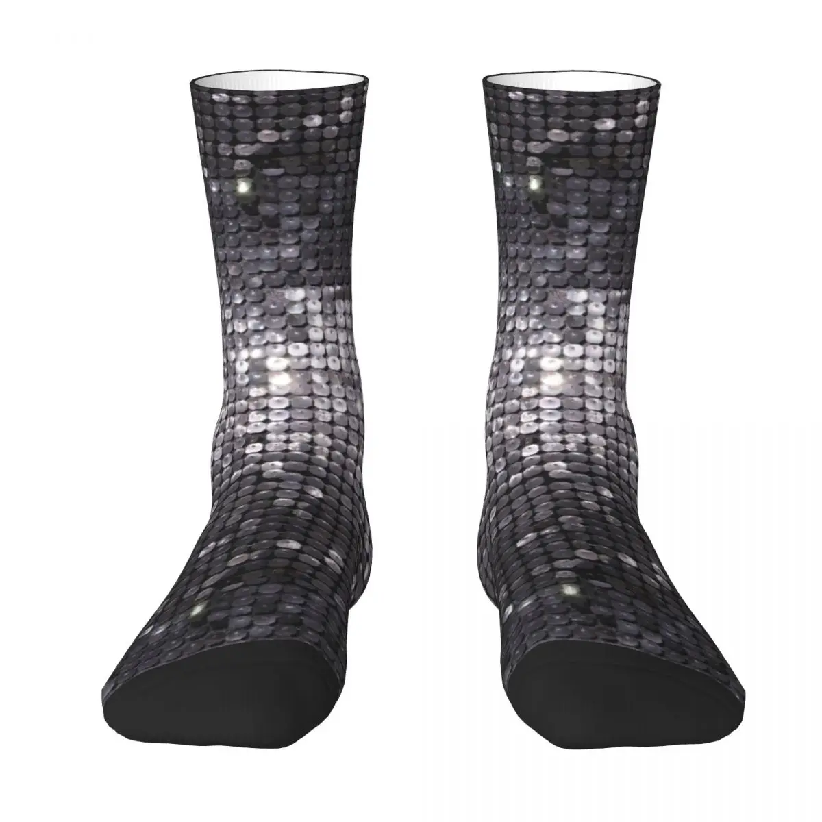Silver Glamour (Photo of Sequin Only - Not Reflective) Socks funny gift loose with print Socks Male Women's
Silver Glamour (Photo of Sequin Only - Not Reflective) Socks funny gift loose with print Socks Male Women's