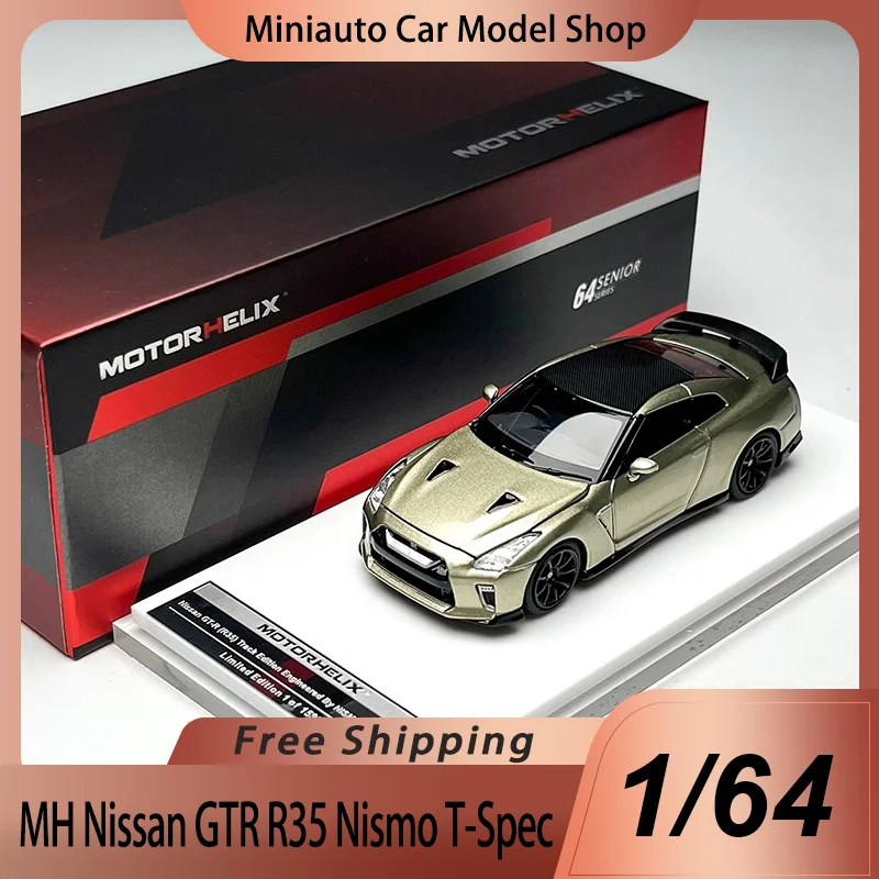 New In Stock Motorhelix Mh 1:64 Nissan Gtr R35 Nismo T-Spec Alloy Miniature Diecast Model Nissan Green Sports Car Kids Toys Gift
New In Stock Motorhelix Mh 1:64 Nissan Gtr R35 Nismo T-Spec Alloy Miniature Diecast Model Nissan Green Sports Car Kids Toys Gift