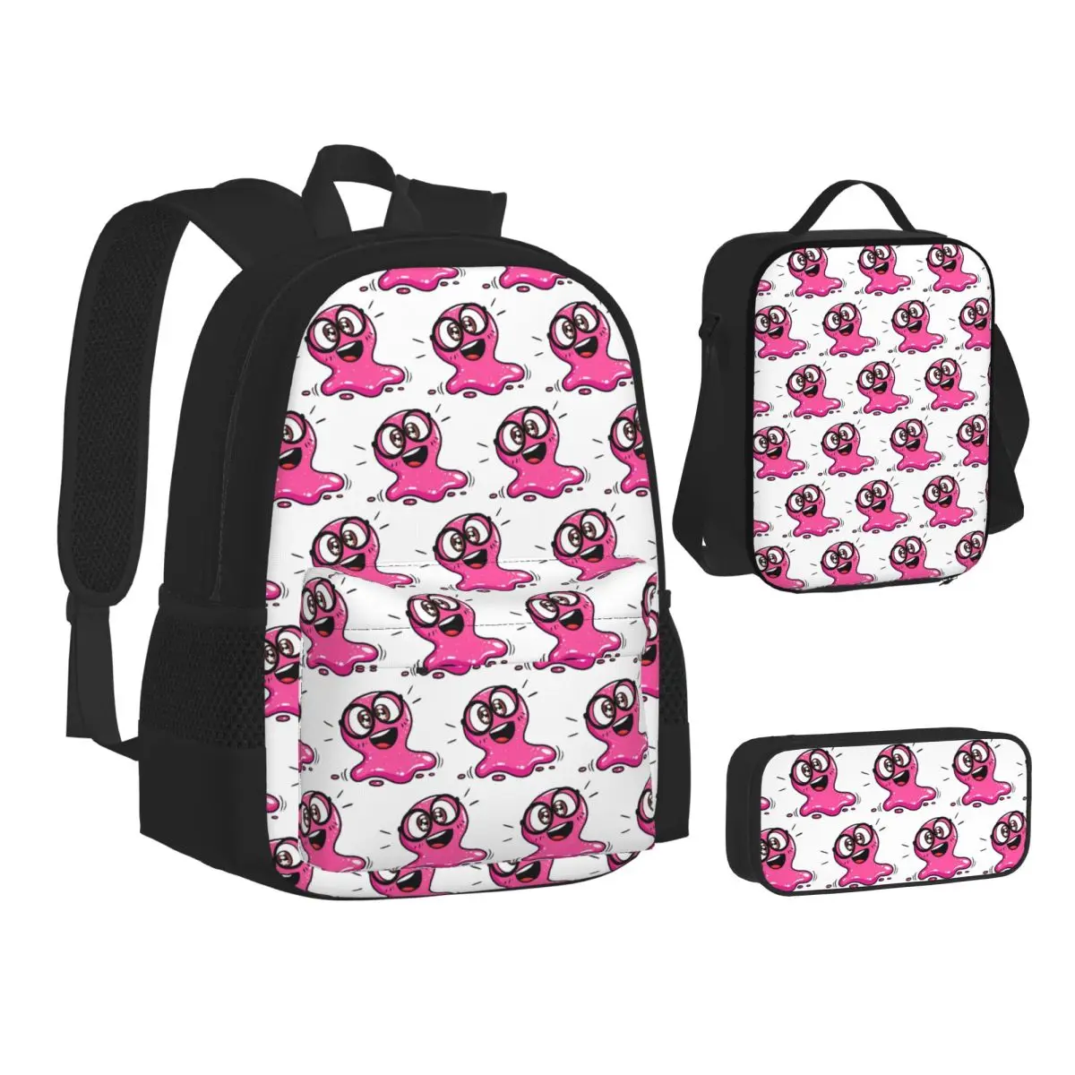 Super Slick Slime Sam Backpacks Students Bookbag School Bags Kids Rucksack Lunch Bag Pen Bag Three-Piece Set
Super Slick Slime Sam Backpacks Students Bookbag School Bags Kids Rucksack Lunch Bag Pen Bag Three-Piece Set