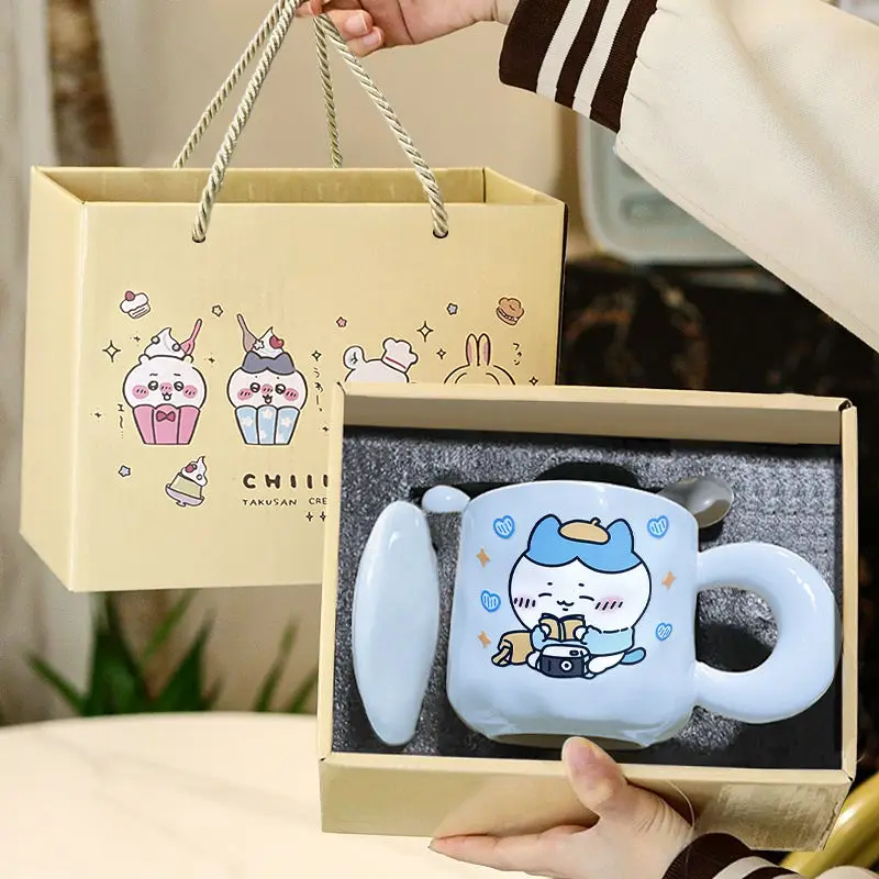 Sweet Chiikawa Anime Kawaii MINISO Ins Fashion Coffee Cup Birthday Gifts Cute Cartoon Gift Box Water Bottle Cup Gifts for Girls
Sweet Chiikawa Anime Kawaii MINISO Ins Fashion Coffee Cup Birthday Gifts Cute Cartoon Gift Box Water Bottle Cup Gifts for Girls