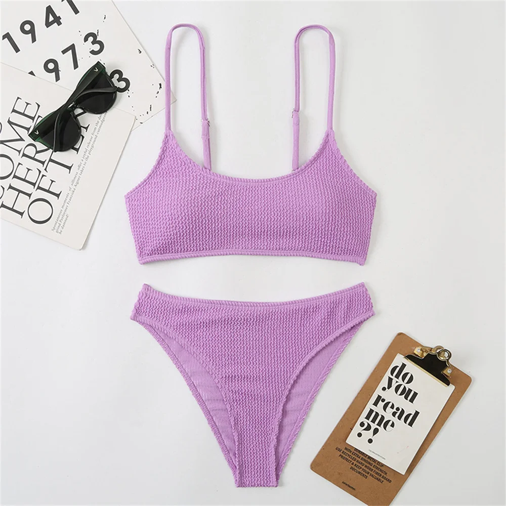 Sexy Bikini Sling Swimsuit Thong Y2K Vacation Swimwears Women Ribbing Two Piece Brazilian Beach Outfit Bathing Suit Bikinis Sets
Sexy Bikini Sling Swimsuit Thong Y2K Vacation Swimwears Women Ribbing Two Piece Brazilian Beach Outfit Bathing Suit Bikinis Sets