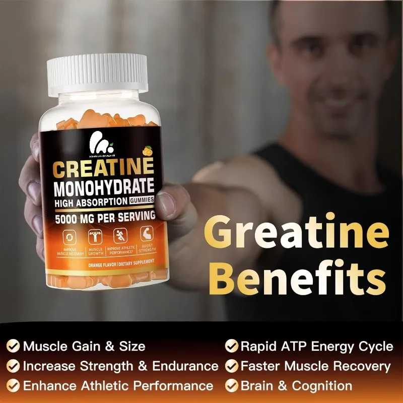 Конфеты Creatine Monohydrate 5г жевательная добавка без сахара. 60 оранжевых жевательных жевательных конфет
Конфеты Creatine Monohydrate 5г жевательная добавка без сахара. 60 оранжевых жевательных жевательных конфет