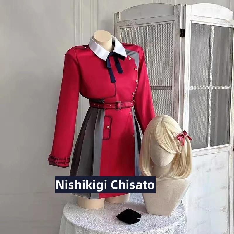 Anime Lycoris Recoil Women Dress Uniform Suit Halloween Party Carnival Outfit Inoue Takina / Nishikigi Chisato Cosplay Costume
Anime Lycoris Recoil Women Dress Uniform Suit Halloween Party Carnival Outfit Inoue Takina / Nishikigi Chisato Cosplay Costume