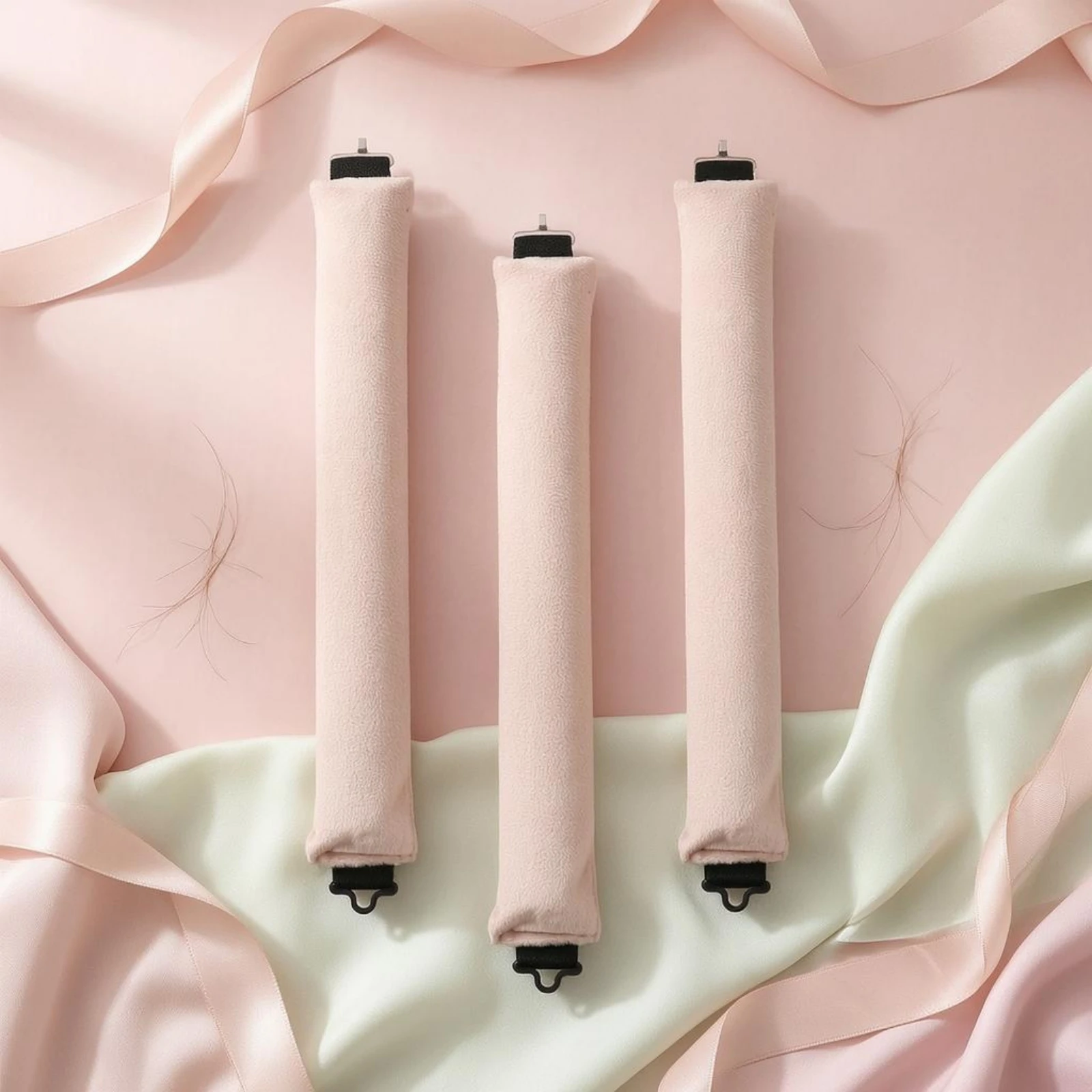 3 Pieces Heatless Curling Rod Fastening Hooks Textile-wrappedCovered Curling Rod Flexible Hair Curler Wave Maker Beauty Tool
3 Pieces Heatless Curling Rod Fastening Hooks Textile-wrappedCovered Curling Rod Flexible Hair Curler Wave Maker Beauty Tool