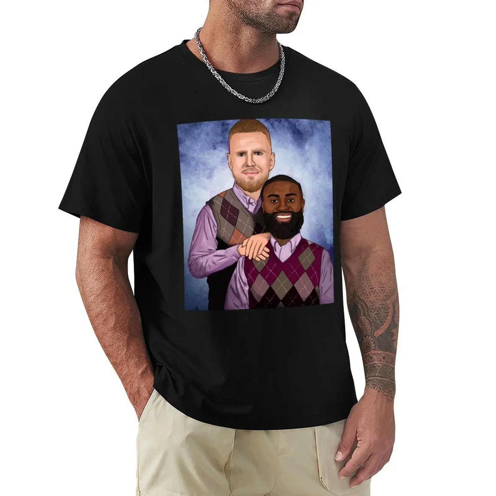 Porzingis and Jaylen Brown T-Shirt man clothes summer shirt graphic t shirts blacks fruit of the loom mens t shirts
Porzingis and Jaylen Brown T-Shirt man clothes summer shirt graphic t shirts blacks fruit of the loom mens t shirts