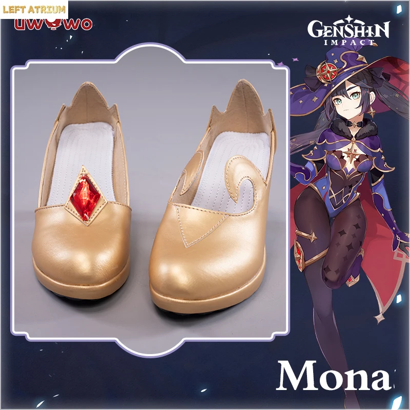 UWOWO Game Genshin Impact Mona Shoes Cosplay Shoes Megistus Cosplay Astral Reflection Cosplay Boots
UWOWO Game Genshin Impact Mona Shoes Cosplay Shoes Megistus Cosplay Astral Reflection Cosplay Boots