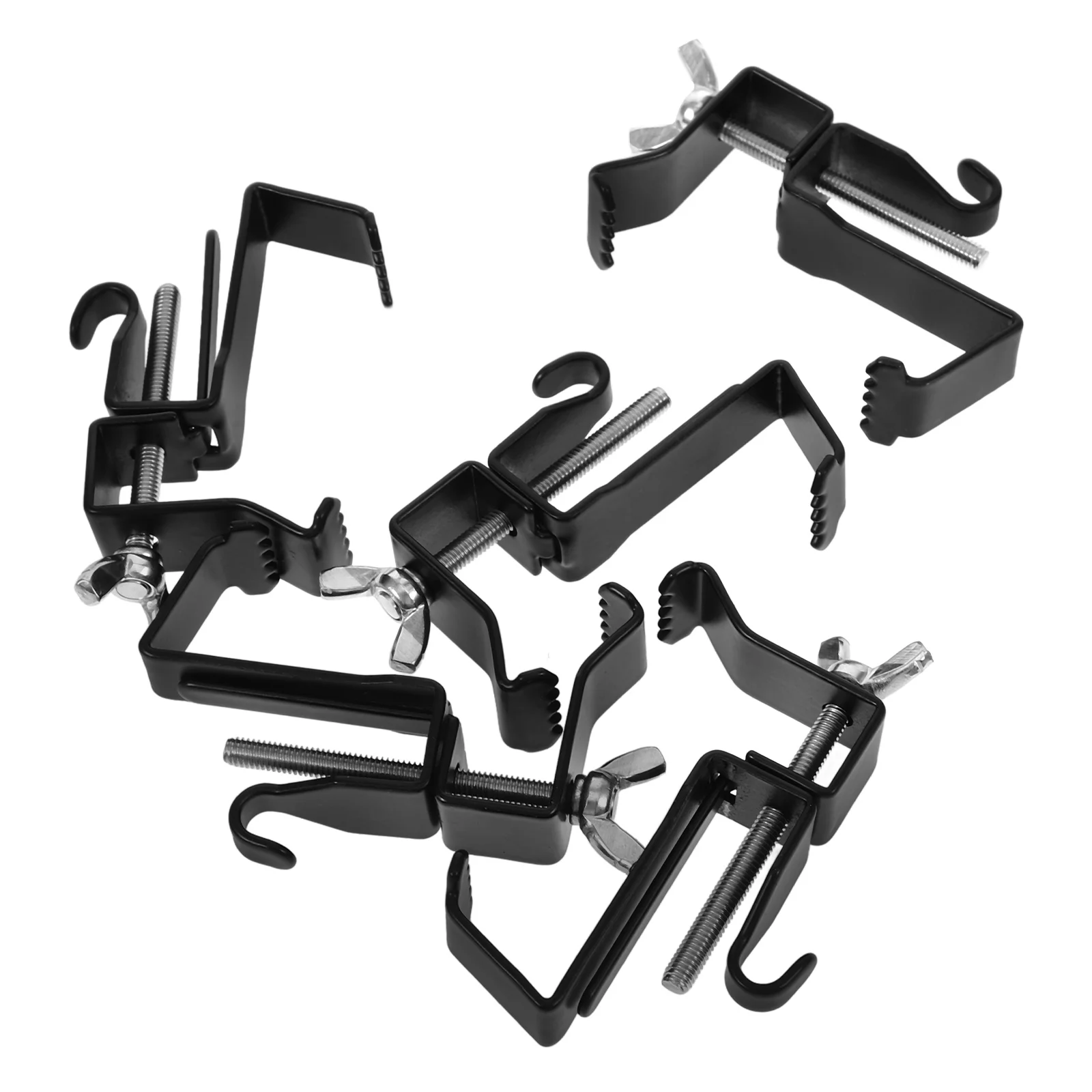 5pcs Pool Hooks Metal Wall Hangers for Skimmer Pole Hooks For Pool Skimmer Pole Equipment High Capacity Space Saving Solution
5pcs Pool Hooks Metal Wall Hangers for Skimmer Pole Hooks For Pool Skimmer Pole Equipment High Capacity Space Saving Solution