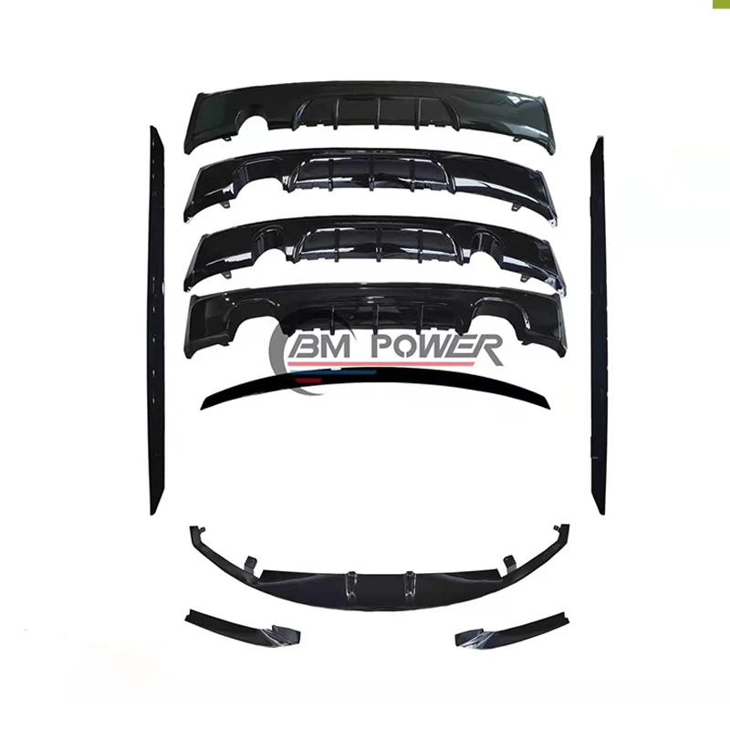 STLFGloss Black BM 2 Series Auto Body Systems F22 Front Lip and Rear Diffuser Car Bumper Lip with MP Bodykit
STLFGloss Black BM 2 Series Auto Body Systems F22 Front Lip and Rear Diffuser Car Bumper Lip with MP Bodykit