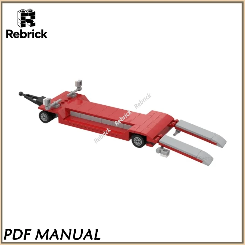 Cargo Truck MOC Blocks Low Bed Flat Trailer Small Particle Bricks Transport Scene Diorama Ornament
Cargo Truck MOC Blocks Low Bed Flat Trailer Small Particle Bricks Transport Scene Diorama Ornament