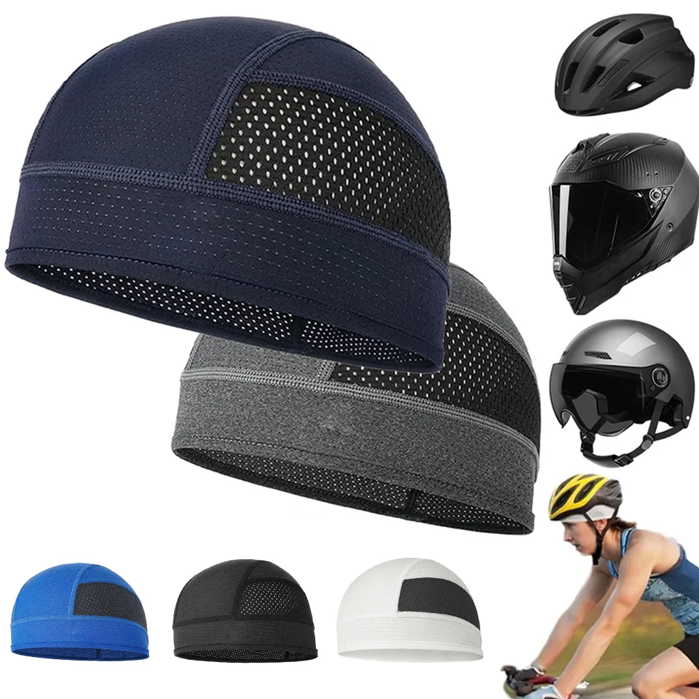 1Pc Motorcycle Summer Helmet Inner Cap Quick Dry Breathable Sports Mesh Hat Outdoor Bike MTB Running Hat Motocross Helmet Cap
1Pc Motorcycle Summer Helmet Inner Cap Quick Dry Breathable Sports Mesh Hat Outdoor Bike MTB Running Hat Motocross Helmet Cap