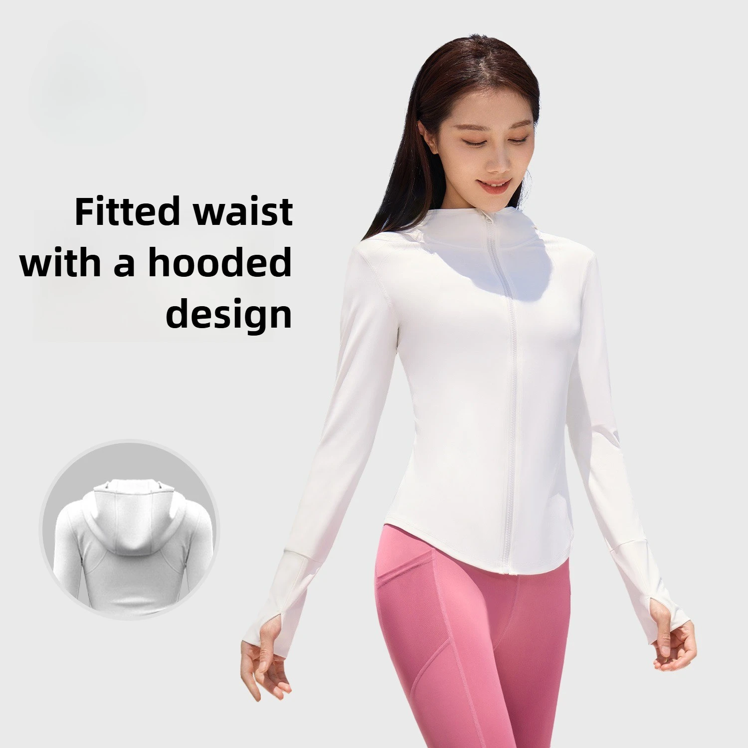 New Sports Jacket Cycling Thin Breathable Hooded Women's Long-sleeved Outdoor Yoga Jacket
New Sports Jacket Cycling Thin Breathable Hooded Women's Long-sleeved Outdoor Yoga Jacket