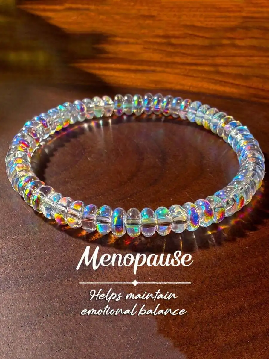 Menopause Balancing Bracelet, Menopause Bangle, Elastic Cord Jewelry, Helps Maintain Emotional Balance
Menopause Balancing Bracelet, Menopause Bangle, Elastic Cord Jewelry, Helps Maintain Emotional Balance