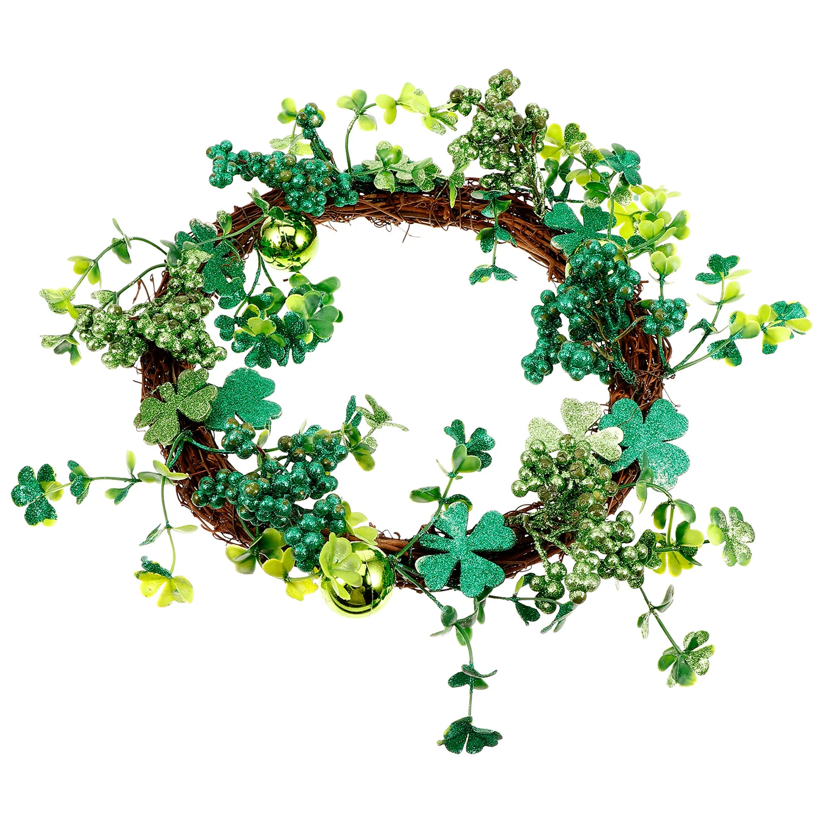 Festive St Patrick's Day Wreath Pendant Wide Application Bars Malls Home Decor Eye Catching Party Atmosphere Creative Hanging
Festive St Patrick's Day Wreath Pendant Wide Application Bars Malls Home Decor Eye Catching Party Atmosphere Creative Hanging
