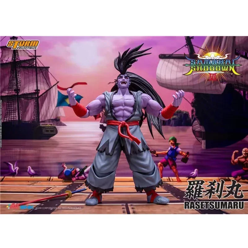 Original Storm Toys 1/12 SAMURAI SHODOWN 4 RASETSUMARU Full Set In Stock Anime Collection Figures Model Toys
Original Storm Toys 1/12 SAMURAI SHODOWN 4 RASETSUMARU Full Set In Stock Anime Collection Figures Model Toys