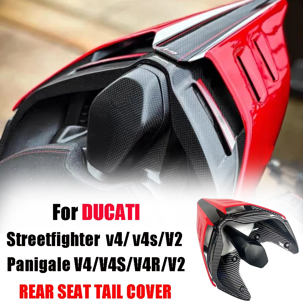 Rear Seat Tail Cover Fairing For Ducati Panigale V4 V4S V4R V2 & Streetfighter v4 v4s Hump Cowling Single Core Accessories
Rear Seat Tail Cover Fairing For Ducati Panigale V4 V4S V4R V2 & Streetfighter v4 v4s Hump Cowling Single Core Accessories