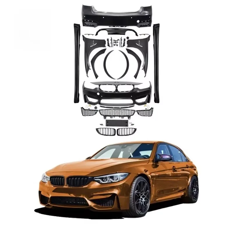 F30 Modified M3 F80 Wide Style Bodkit for 3 Series Wide Body Kit Front Rear Bumper Side Skirt Fenders
F30 Modified M3 F80 Wide Style Bodkit for 3 Series Wide Body Kit Front Rear Bumper Side Skirt Fenders