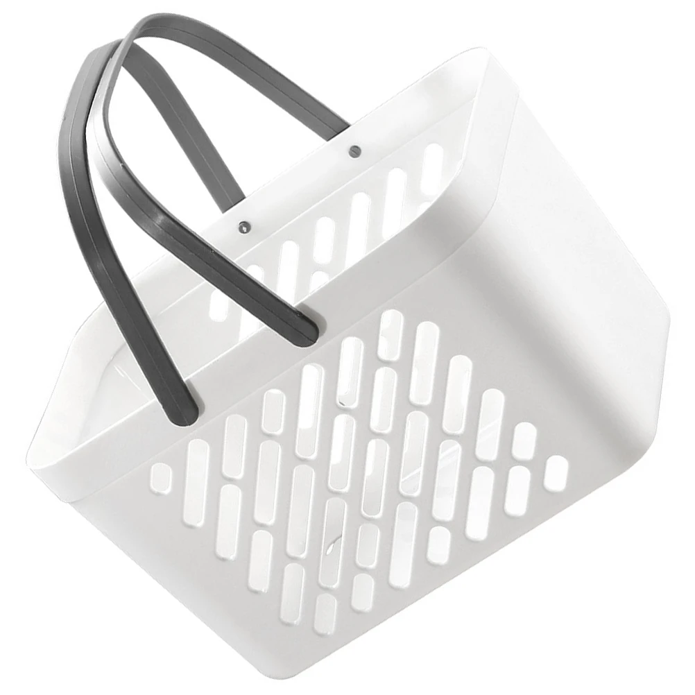 Plastic Shower Basket with Handles for White Small Small Plastic Basket Portable Bathroom Hamper Organization Container
Plastic Shower Basket with Handles for White Small Small Plastic Basket Portable Bathroom Hamper Organization Container