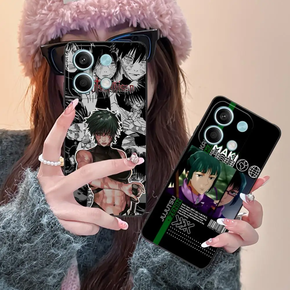 Чехол для телефона Jujutsu Kaisen Maki Zenin для POCO M7 M6 M5 M4 M3 X7 X6 X5 X4 X3 Pro GT 5G с цветным принтом, роскошный красивый чехол
Чехол для телефона Jujutsu Kaisen Maki Zenin для POCO M7 M6 M5 M4 M3 X7 X6 X5 X4 X3 Pro GT 5G с цветным принтом, роскошный красивый чехол