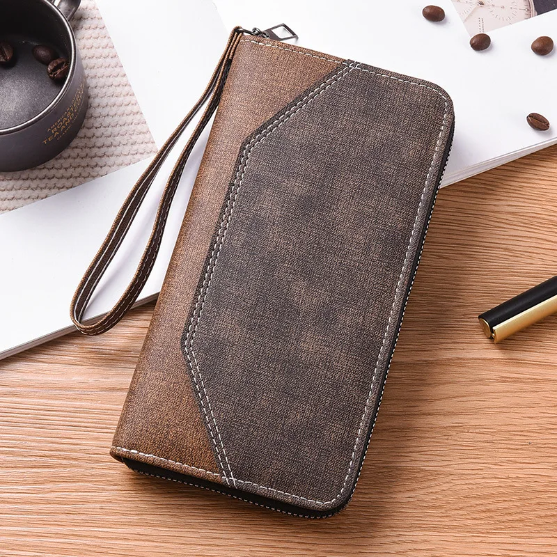 Винтажные мужские клатчи RFID из натуральной кожи Crazy Horse, мужские длинные кошельки для денег, чехол для телефона, мужской клатч, кошелек для монет
Винтажные мужские клатчи RFID из натуральной кожи Crazy Horse, мужские длинные кошельки для денег, чехол для телефона, мужской клатч, кошелек для монет