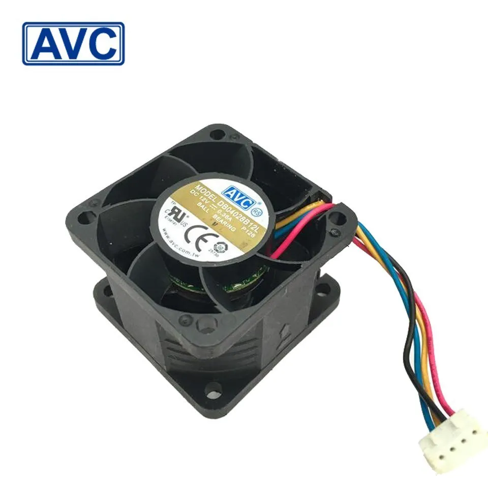 DB04028B12L 12V 0.36A 4cm 40mm 4028 third-line cooling fan 40*40*28mm for AVC
DB04028B12L 12V 0.36A 4cm 40mm 4028 third-line cooling fan 40*40*28mm for AVC