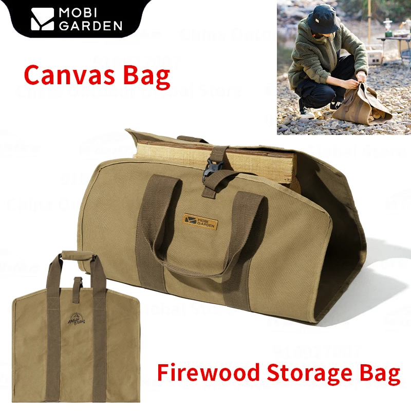 MOBI GARDEN Wood Storage Bag Multifunctional Large-Capacity Canvas Portable Firewood Tote Bag Handle Carrier Tool Sturdy Camping
MOBI GARDEN Wood Storage Bag Multifunctional Large-Capacity Canvas Portable Firewood Tote Bag Handle Carrier Tool Sturdy Camping