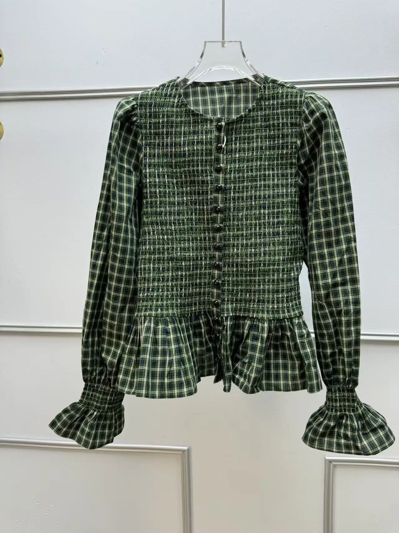 Французская хлопковая рубашка Slim Fit с рукавами-фонариками, на пуговицах спереди, с отворотами по низу, женский топ, приятный для кожи, дышащий
Французская хлопковая рубашка Slim Fit с рукавами-фонариками, на пуговицах спереди, с отворотами по низу, женский топ, приятный для кожи, дышащий